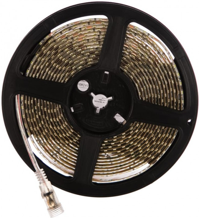 Cветодиодная LED лента LS615, 240SMD 3528 /м 19.2Вт/м 5м IP65 12V холодный белый 27733 Cветодиодная LED лента LS615, 240SMD 3528 /м 19.2Вт/м 5м IP65 12V холодный белый 27733