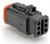 AT06-6S-SR01BLK, Conn Housing PL 6 POS Crimp ST Cable Mount Black Automotive AT06-6S-SR01BLK, Conn Housing PL 6 POS Crimp ST Cable Mount Black Automotive