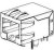 44050-0002, Modular Connectors / Ethernet Connectors 8/8 RA LO PROFILE