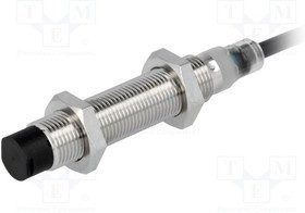 E2BM12LN05WPB12M, Датчик индуктивный, 10-30ВDC, М12, Подключение провод 2м, IP67 E2BM12LN05WPB12M, Датчик индуктивный, 10-30ВDC, М12, Подключение провод 2м, IP67