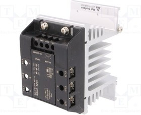 SRH3-4230, Реле: полупроводниковое, Uупр: 90-240ВAC, 30А, 24-240ВAC, 3-фазный