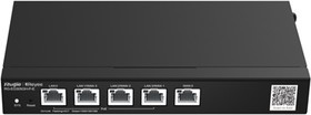 Маршрутизатор Ruijie Reyee Desktop 5-port full gigabit router, providing one WAN port, one LAN port, and three LAN/WAN ports; supporting fou