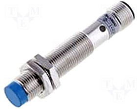 LR12AN04DNO-E2, Датчик индуктивный, Конфиг.выхода n-p-n / NO, Дальность 0-4мм