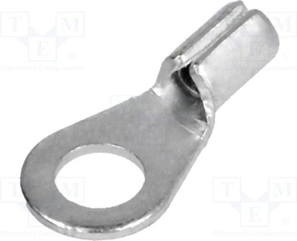 BM 01119, Наконечник: кольцевой, M4, 0,25-1,5мм2, обжим, на провод, луженые
