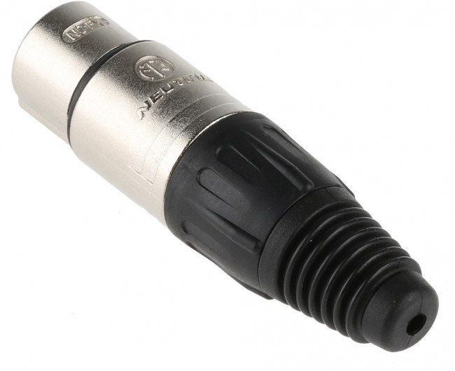 NTR-NC4FX, Вилка, XLR, "мама", PIN: 4, прямой, на провод, пайка, 10А, 3,5-8мм NTR-NC4FX, Вилка, XLR, "мама", PIN: 4, прямой, на провод, пайка, 10А, 3,5-8мм