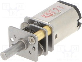 POLOLU-4799, Двигатель: DC, с редуктором, HP, 12ВDC, 750мА, Ось: D профиль