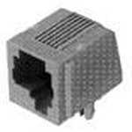 5555003-1, Гнездо, RJ12, PIN: 6, Кат: 3, Конф: 6p6c, на PCB, THT, 16,13мм