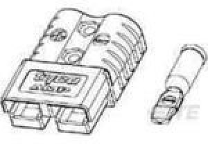 1445999-1, Conn Power M 2 POS Solder ST Thru-Hole 2 Terminal 1 Port Bag 1445999-1, Conn Power M 2 POS Solder ST Thru-Hole 2 Terminal 1 Port Bag