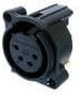 NC4FAH-0, XLR female socket PlugIn CIrcular Connectors &amp; Cable Connectors ROHS