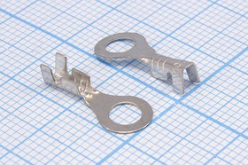 Наконечник кольцевой, ø4.2 мм; №15915A клемма"O" d 4,2\0,3\S0,5~1,0\лат луж\\\KLS8-01116