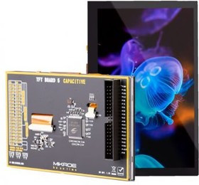 MIKROE-3509, TFT Board 5 Capacitive 5in Display Board With SSD1963 MIKROE-3509, TFT Board 5 Capacitive 5in Display Board With SSD1963