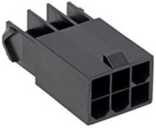 1727620108, Conn Housing PL 8 POS 4.2mm Crimp ST Cable Mount Black Mini-Fit TPA2 Bag 1727620108, Conn Housing PL 8 POS 4.2mm Crimp ST Cable Mount Black Mini-Fit TPA2 Bag
