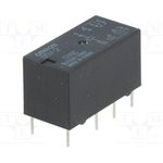 G5V2 12DC, Реле 2 переключ. 12VDC, 0,5A/125VAC DPDT