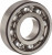 6206/C3 Single Row Deep Groove Ball Bearing- Open Type 30mm I.D, 62mm O.D