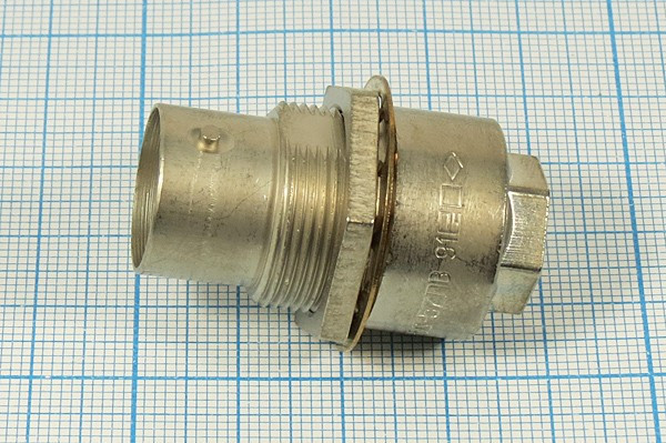 Разъем высокочастотный СР50- 57ПВ розетка, на кабель, B16.5, СР50- 57ПВ