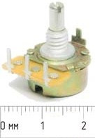Резистор переменный поворотный 100к\А\18мм\ВС- 4x12\СП3-4бм; №4689 РПвр 100к\А\18мм\ВС- 4x12\СП3-4бм
