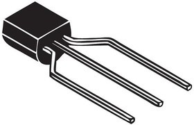 BC547CTFR, Bipolar Transistors - BJT NPN Si Transistor Epitaxial