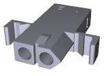 770066-1, Pin &amp; Socket Connectors RECPT 2P DETENT LOCK in-line