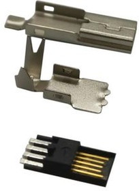 RND 205-01441, USB Connector, Mini USB-B 2.0 Plug, Straight, 5 Poles