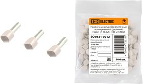 Наконечник штыревой втулочный изолированный (двойной) НШвИ (2) 10,0х14 (100 шт) TDM