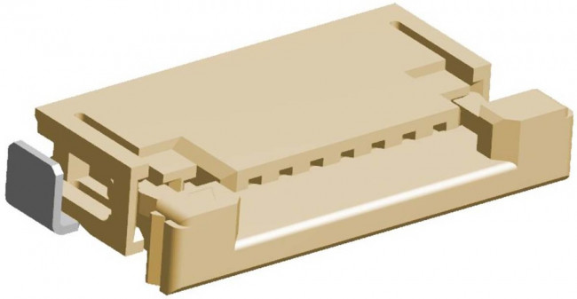 52207-0760, FFC & FPC Connectors 1.0 FPC ZIF SMT Hsg Assy 7Ckt EmbsTpPkg 52207-0760, FFC & FPC Connectors 1.0 FPC ZIF SMT Hsg Assy 7Ckt EmbsTpPkg