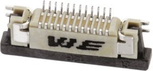 68710614522, 687 0.5mm Pitch 6 Way Straight FPC Connector 68710614522, 687 0.5mm Pitch 6 Way Straight FPC Connector