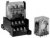LY2-0-AC110/120, Power Relay 110/120VAC 10A DPDT(28x21.5x36)mm THT