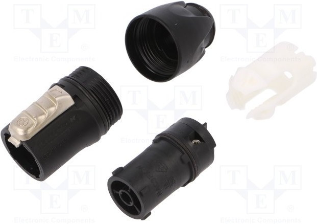Neutrik NAC3FX-W-TOP кабельный разъем PowerCon TRUE1, гнездо, 16A/250В Neutrik NAC3FX-W-TOP кабельный разъем PowerCon TRUE1, гнездо, 16A/250В