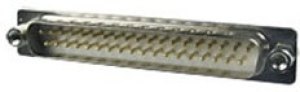 DPS-37MA, вилка D-SUB на плату 37pin без фиксатора (101-37PCKYS ONE NUT)