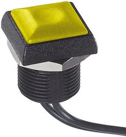IRC3F452, Push Button Switch, Momentary, Panel Mount, 14.8mm Cutout, SPST, 250V ac, IP67