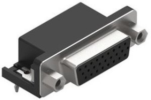 D-Sub connector, 26 pole, high density, angled, solder connection, 618026330923 D-Sub connector, 26 pole, high density, angled, solder connection, 618026330923
