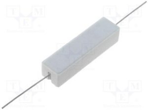 AX15W-15R, Резистор: проволочный, керамический, THT, 15Ом, 15Вт, ±5%