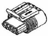 12162210, Automotive Connectors 6 Way F M/P 150.2 Sealed