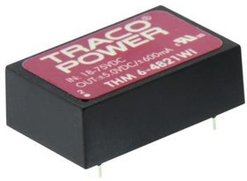THM 6-2422WI, Isolated DC/DC Converters Product Type: DC/DC; Package Style: DIP-24; Output Power (W)