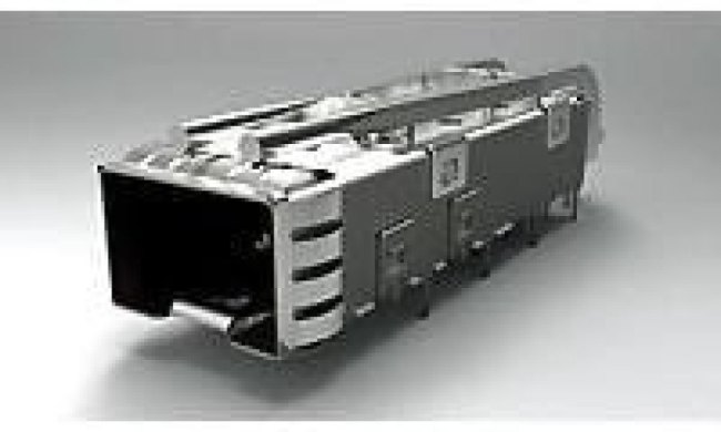 2170193-1, I/O Connectors SFP+ 1x1 Cage Assy w/Light Pipe
