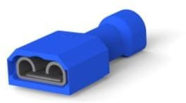 3-350819-2, Наконечник: плоский; 6,3мм; 0,8мм; "мама"; 1,31-2,08мм2; обжим