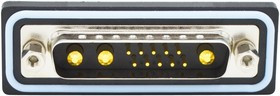 CDFV13W3113L211, Комбинированный разъем D Sub, IP67, NANOOK Series, DB-13W3, Штекер, 13 контакт(-ов)