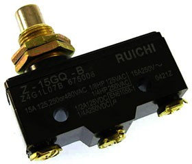 MJ-2-130A, микропереключатель 15A 250В (аналог Z15GQ1318)
