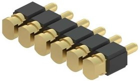 810-22-006-40-001101, Headers & Wire Housings 6P 1R SPRING LOADED HEADER SMT 810-22-006-40-001101, Headers & Wire Housings 6P 1R SPRING LOADED HEADER SMT