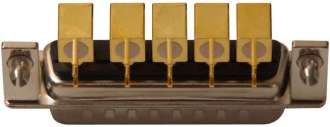 685M5W5103L461, D-Sub Mixed Contact Connectors Coax Combo D R/A PCB PCB 5W5/M/50O/RA