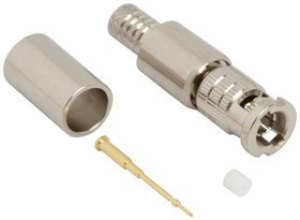 034-1128-12G, RF Connectors / Coaxial Connectors HD-BNC Strgt Crmp - Canare L-3.3CUHD 034-1128-12G, RF Connectors / Coaxial Connectors HD-BNC Strgt Crmp - Canare L-3.3CUHD