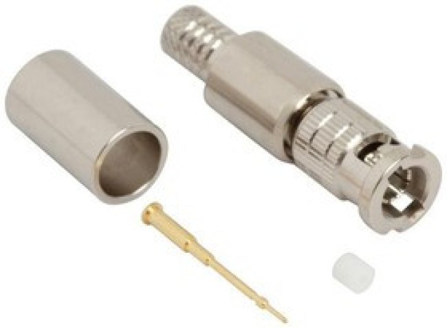 034-1128-12G, RF Connectors / Coaxial Connectors HD-BNC Strgt Crmp - Canare L-3.3CUHD 034-1128-12G, RF Connectors / Coaxial Connectors HD-BNC Strgt Crmp - Canare L-3.3CUHD