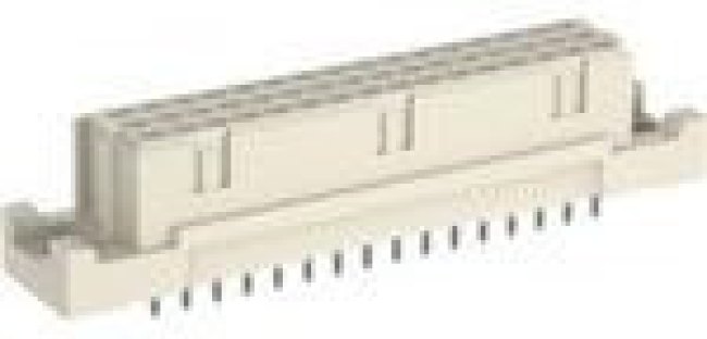 254893, Conn DIN 41612 F 32 POS 2.54mm Solder ST Thru-Hole