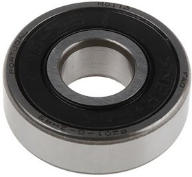 62201-A-2RSR Single Row Deep Groove Ball Bearing- Both Sides Sealed 12mm I.D, 32mm O.D
