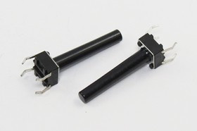 Тактовая кнопка, 6.0x 6.0x22, алгоритм работы NO, контакты 4PF