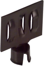 575200B00000G, Heat Sink Passive TO-92 Slip Thru-Hole Aluminum 60°C/W Black Anodized