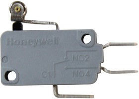 V15T16-CZ300A05-K, Микропереключатель, Стандартный, Роликовый Рычаг, SPDT, Быстрое Соединение, 16 А