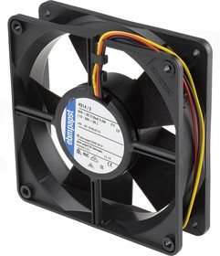 4314/2, DC Fans Tubeaxial Fan, 119x119x32mm, 24VDC, 100.1CFM, Speed Signal/Open Collector Output