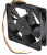 4314/2, DC Fans Tubeaxial Fan, 119x119x32mm, 24VDC, 100.1CFM, Speed Signal/Open Collector Output
