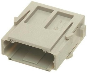 09140123001, Heavy Duty Power Connectors 12P MALE MODULE HAN MODULAR DD